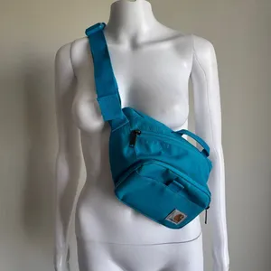 Carhartt Fanny Pack Waist Bag Adjustable Sling Turquoise Blue thumbnail 2