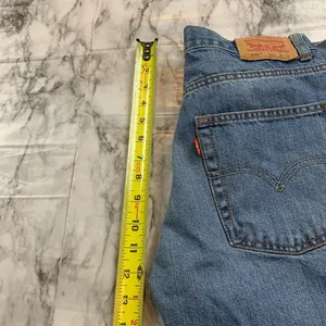 Levi’s 550 Relaxed fit 90s Mom Jeans Denim Blue size 28 waist Y2K boho thumbnail 8