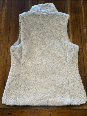 Patagonia Los Gatos Fleece Vest Women’s Medium Gray Full Zip Size M thumbnail 4