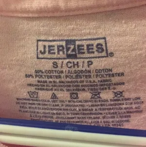 Jerzees Sorority ‘Big’ T-Shirt thumbnail 3