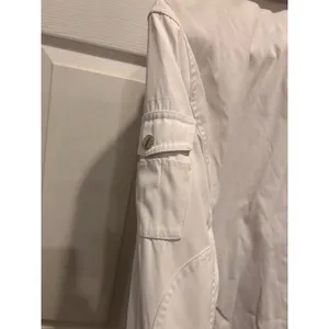 Lauren Ralph Lauren Womens‎ White Utility Safari Field Jacket Snap Front Size L thumbnail 9