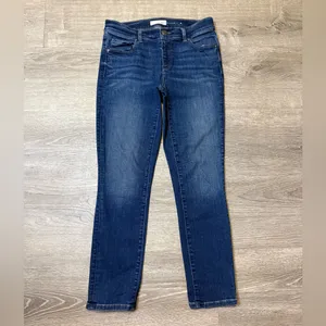 •LOFT• SKINNY CROP JEANS thumbnail 2