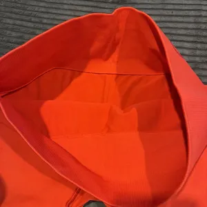 Gymshark Fit Seamless Mid Rise Activewear Leggings Red/Orange Size Medium thumbnail 7