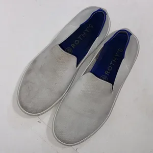 Rothys Shoes White The Original‎ Slip On Sneaker Comfort Flat Walking Womens 6.5 thumbnail 7