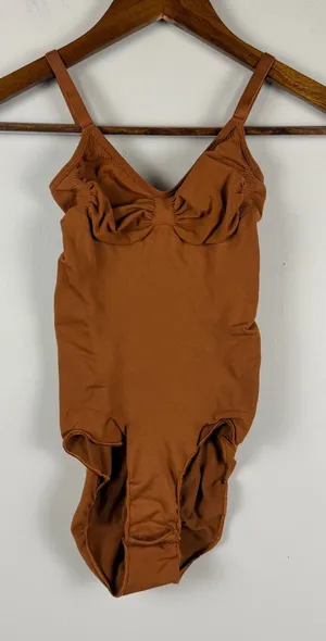 Skims Seamless Sculpt Brief Bodysuit in oxide size small thumbnail 1