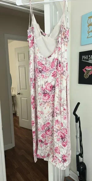 For Love & Lemons Taylor Floral Midi Dress thumbnail 2