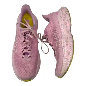 Hoka One One Mach 6 Women’s Running Shoes Pink Yellow Size 7.5 thumbnail 5