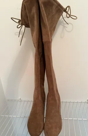 Tall brown boots Tan Size 6.5 thumbnail 1
