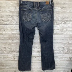 Vtg Lucky Brand Womens 14/32 Jeans Gene Montesano Zip Dark Wash‎ Boot Dungarees thumbnail 8