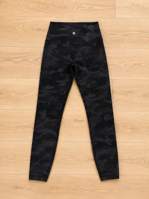 Lululemon Women's Align High-Rise 25" Yoga Leggings Incognito Camo Grey 4 thumbnail 2