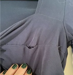 Edikted Navy Blue Top thumbnail 3