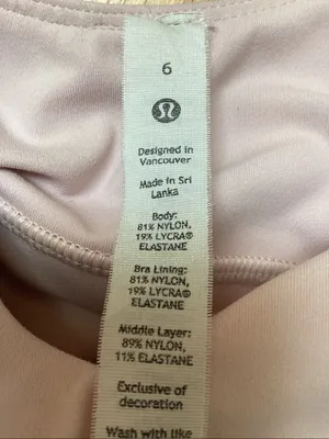 Lululemon Align Tank light pink size 6 thumbnail 3