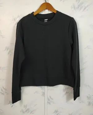 Avia Black Crewneck Sweater thumbnail 1