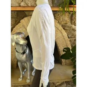 REI White Long Sleeve Athletic Shirt Women's Size XS thumbnail 3