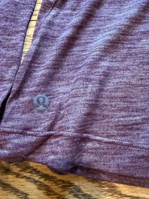 Lululemon Longsleeve Top Space Dye Purple thumbnail 6