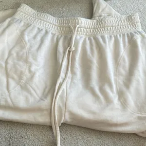 Cutest White Ivory Long Flowy Free People Lounge Pants thumbnail 6