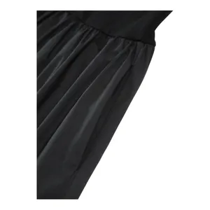 COMMENSE Leisure Pockets Long Sleeve Long Dress COLOR - Black, size large NWT thumbnail 5