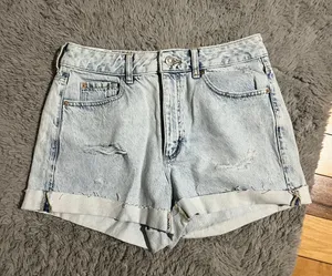 Garage Denim Mom Shorts thumbnail 1