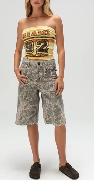 BDG Urban Outfitters Missouri Womens Camo Jorts thumbnail 1