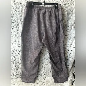 1045. Lululemon Final Play Crop 23" pants in Heather Lux Multi Black. Sz 12 thumbnail 3