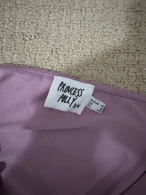 Princess Polly Purple Bodysuit With Gold Chain Straps thumbnail 4