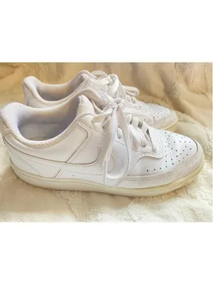 Nike Court Vision Low White Leather Sneakers Streetwear Quiet Luxury Old Money 8 thumbnail 3