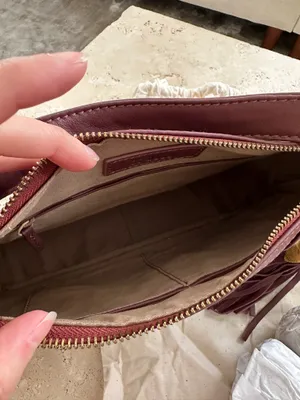 HOBO kole shoulder bag soft leather berry thumbnail 10