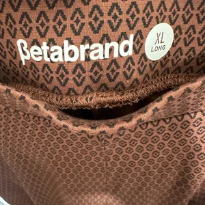 Betabrand Journey Dress Pant Yoga Pants Women XL Long Brown Diamond Print Skinny thumbnail 3