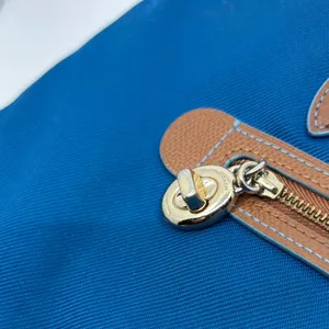 Coach Blue and Tan Tote Bag thumbnail 5