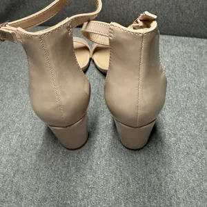 Block Heel Ankle Strap Sandals Nude J. Adams 8‎ thumbnail 3