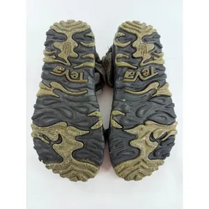 Teva Valkyrie Womens 9W Sport Sandals Black Olive Geometric Hiking Trail F08K7 thumbnail 6