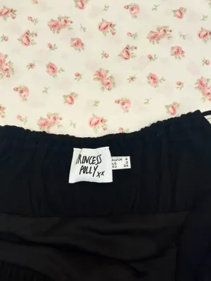 Princess Polly Black Slow Dancing Mini Dress thumbnail 3
