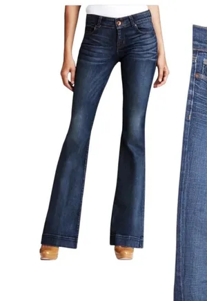 J Brand Lovestory Flare Leg Dark Wash Jeans Size 30 thumbnail 1