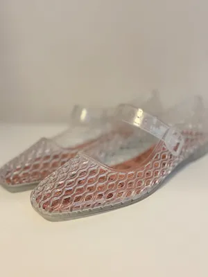 MIA Clear Jelly Mary Jane Fisherman Sandals Flats Coco Clear Womens Shoe Size 8 thumbnail 3