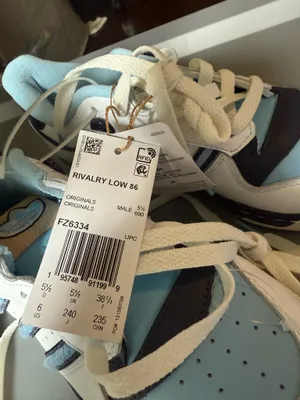NWT adidas originals rivalry 86 low cloud white/clear blue/shadow navy thumbnail 11