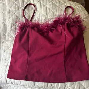 Feather tank top Pink Size L thumbnail 1