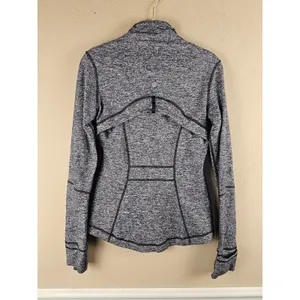 Lululemon Womens Heathered Black Define Jacket 6 thumbnail 2