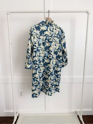 Tuckernuck Bonnie Blossom Megan Mini Dress Blue Floral thumbnail 4
