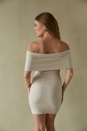 American Threads Stassi Off the Shoulder Bodycon Mini Dress thumbnail 2