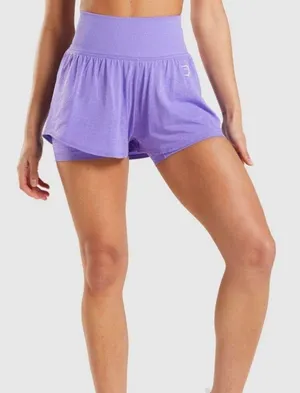 Gymshark Vital Seamless 2-in-1 Shorts Soze XXL thumbnail 1