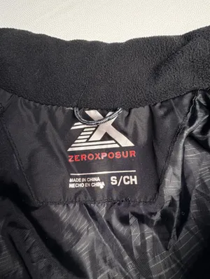 ZeroXposur Women Small Black Quilted Puffer Jacket Full Zip Fleece Collar Winter thumbnail 4