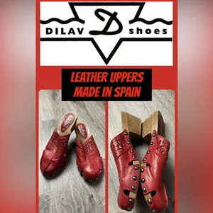Dilav Shoes Heeled Sandal/Clog Size 38 (US 8) thumbnail 2