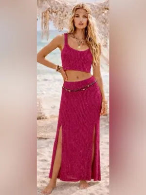 NWT Free People Havana Sweater Set $108MSRP thumbnail 5