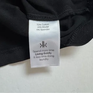 Krimsom Klover Nina Tank Solid Black Size X thumbnail 8