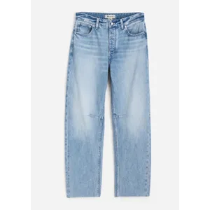 Madewell The Darted Barrel-Leg Jean Light Wash‎ Denim Size 33 NEW thumbnail 3