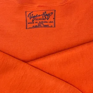 Russell Athletic Orange Auburn University 87 Vintage Pullover Sweatshirt Size L thumbnail 3