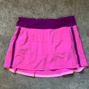 Lululemon Rare Colorblock Pace Rival Pink Paradise Skort Size 6 thumbnail 4
