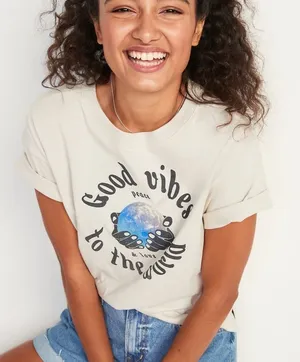Old Navy Loose Vintage‎ Graphic T-Shirt for Women thumbnail 1