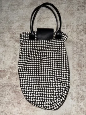 Houndstooth Wine Purse Multiple thumbnail 2