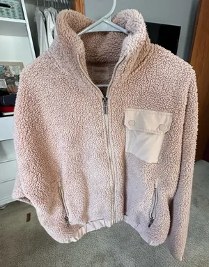 Jessica Simpson Active Zip-up Sherpa thumbnail 1